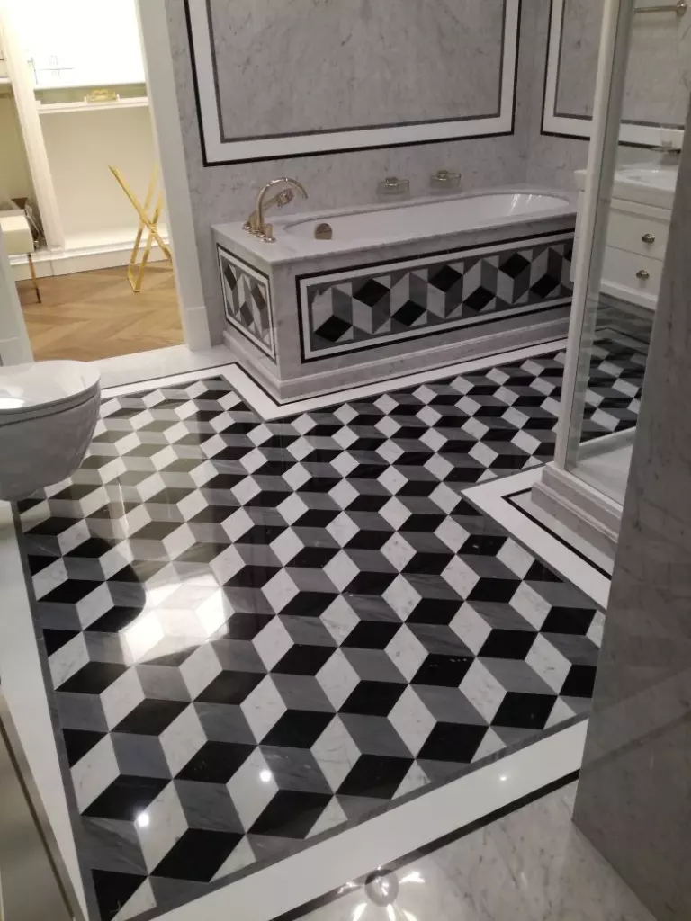 The Final Bianca Carrara, Bardiglio, Thassos and Nero Marquina Marble pp.2